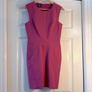 Bebe pencil dress berry berry 4